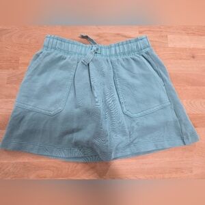Cat & Jack Sage Green Knit Shorts with Elastic Waistband